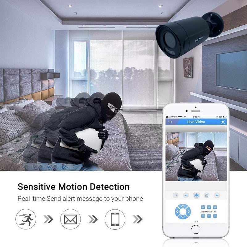 5MP ColorVu Audio IR PoE Bullet IP Camera (2.8mm) | SC1057FC-AB