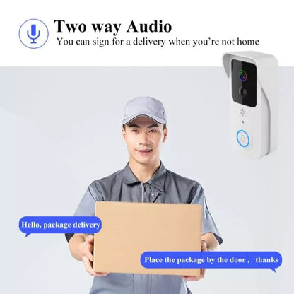 Tuya FHD 1080P WIFI Wireless Doorbell Camera with Chime | DB-YS-L2