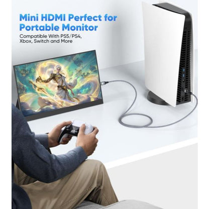 Mini HDMI to HDMI V2.0 4K60Hz 1080P 3D Cable | CB-MNHD-HD