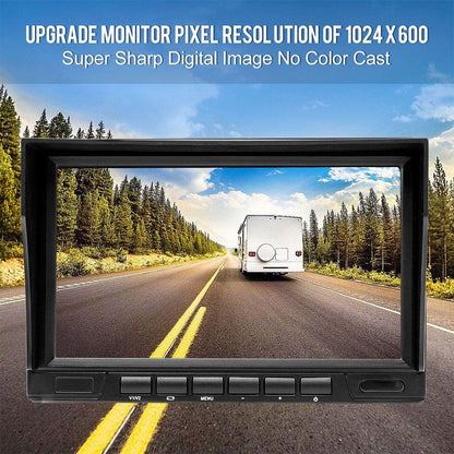 7" LED Monitor | 2 BNC, 1080P AHD/CVBS, 12-24V | LED700HDL