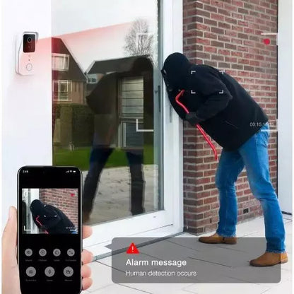 Tuya FHD 1080P WIFI Wireless Doorbell Camera with Chime | DB-YS-L2