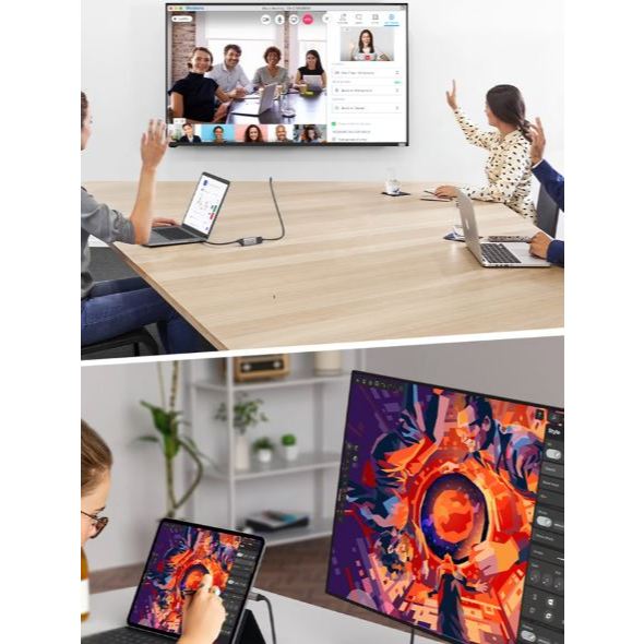 USB-C to HDMI Adapter, DisplayPort over USB-C | CB-DUB-V120