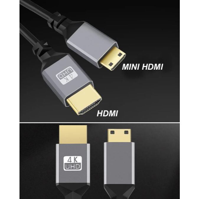 Mini HDMI to HDMI V2.0 4K60Hz 1080P 3D Cable | CB-MNHD-HD