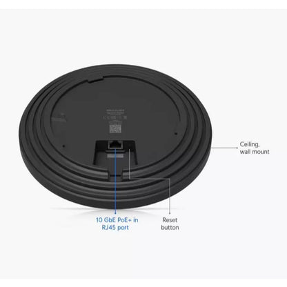 Ubiquiti UniFi U7 Pro XG WiFi 7 Tri-Band Access Point – Black