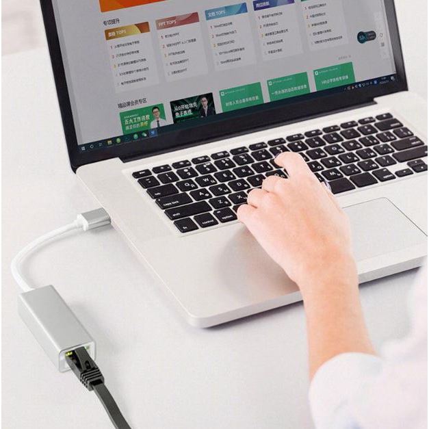 USB 3.0 to Gigabit RJ45 Ethernet Adapter 1000Mbps for MacBook/PC | CB-UBL