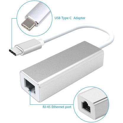 Type-C to Gigabit Ethernet Adapter | 1G, 100M, 10M | CB-DUB-E250