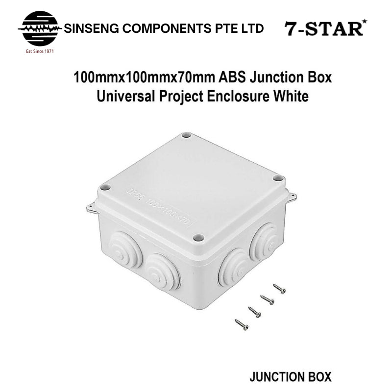 IP65 Waterproof CCTV/IP Camera Junction Box (100mm) | JUNCTION BOX