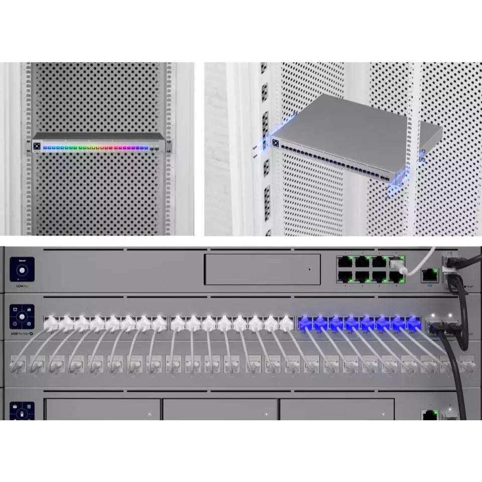 Ubiquiti Pro Max 24 PoE 24-Port POE++ Layer 3 Etherlighting Switch | USW-Pro-Max-24-PoE