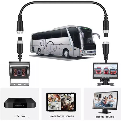 4 Pin Aviation Cable for Truck Vehicle CCTV Camera Waterproof Extension Cable | CBAH-5M-30M