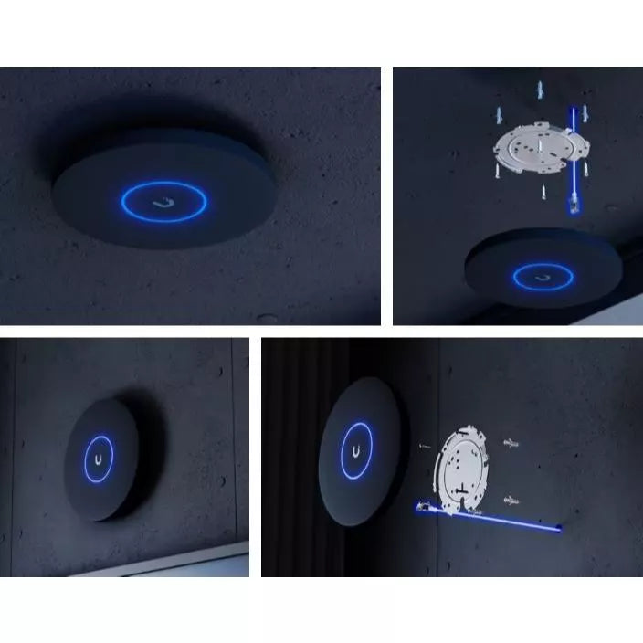 Ubiquiti UniFi U7 Pro XG WiFi 7 Tri-Band Access Point – Black