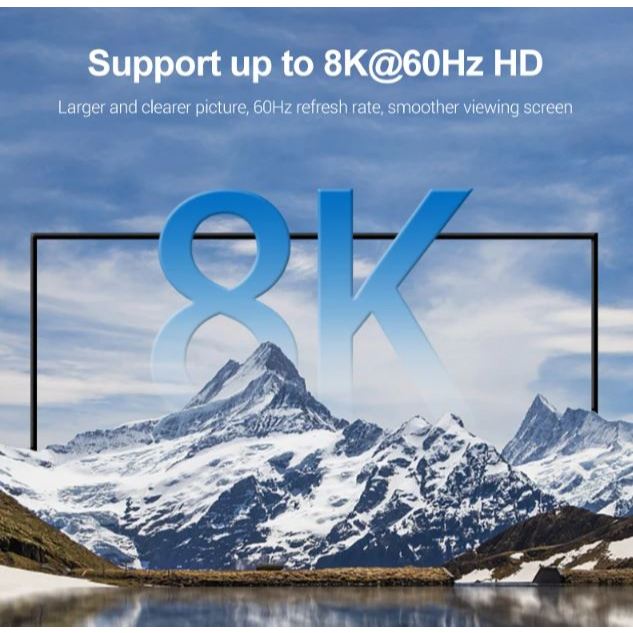 8K Mini HDMI Male to HDMI Female Converter | UGREEN HM-MNHD(M)-HD(F)