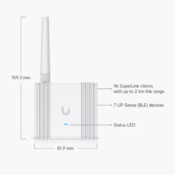 UniFi SuperLink UP-SuperLink Long-Range Wireless Gateway for Protect Sensors