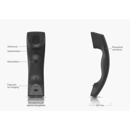 Ubiquiti Unifi UT-G3-Handset G3 UniFi Talk VoIP Wireless Handset