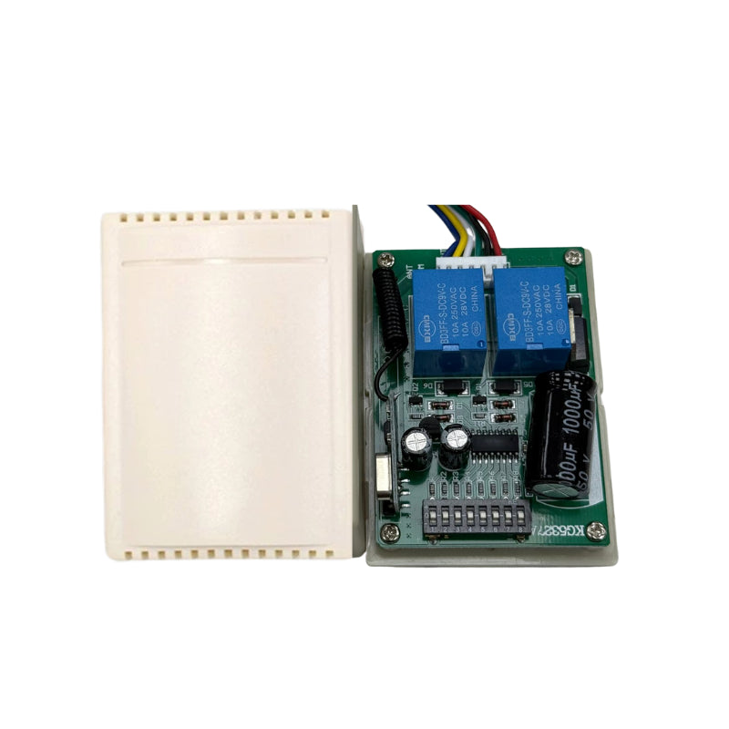Autogate Receiver for 433MHz/330MHz with 8 DIP Switch | KEY-RECEIVER