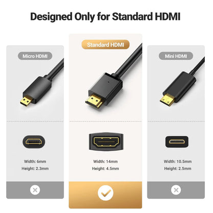 4K HDMI Extender Cable Adapter (1M) Male to Female | CBHDE-M/F