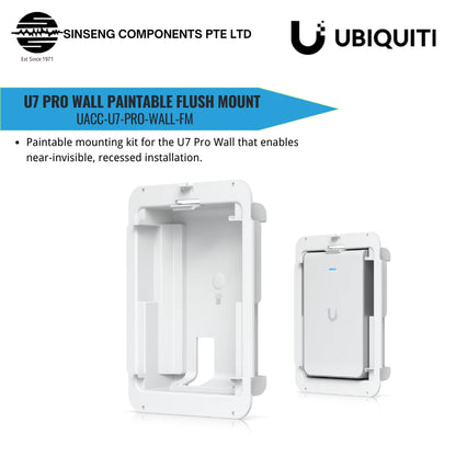 Unifi UACC-U7-Pro-Wall-FM U7 Pro Wall Paintable Flush Mount Kit