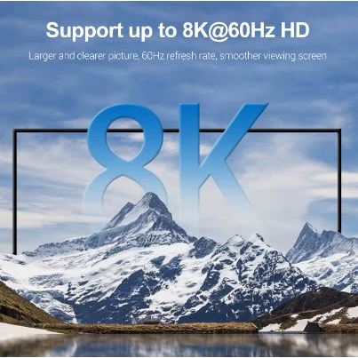 8K Micro HDMI Male to HDMI Female Converter | UGREEN HM-MCHD(M)-HD(F)