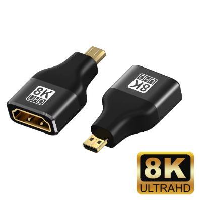 8K Micro HDMI Male to HDMI Female Converter | UGREEN HM-MCHD(M)-HD(F)