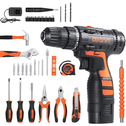 35PCS 12V Cordless Electric Drill Set with Box | 7STS-DC35(12V)