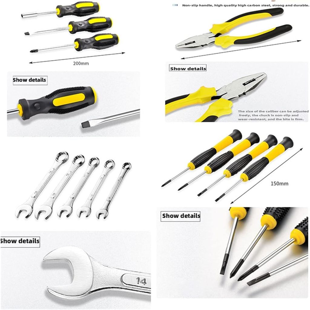 88PCS Universal Household Tool Set with Storage Box | 7STS-8801