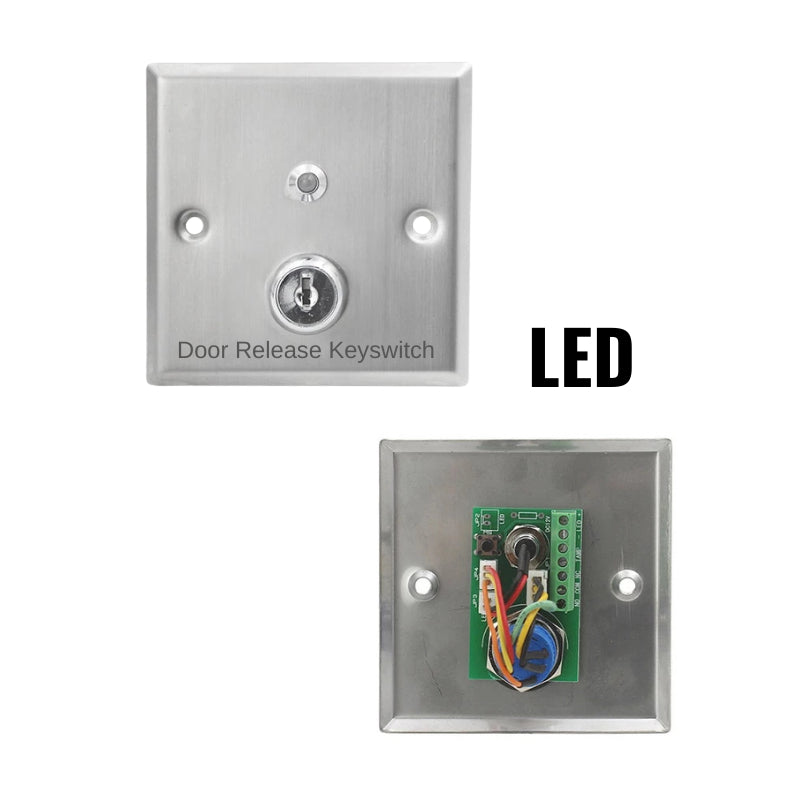 Bypass Key Switch with LED for Door Access | KEY SWITCH-LED