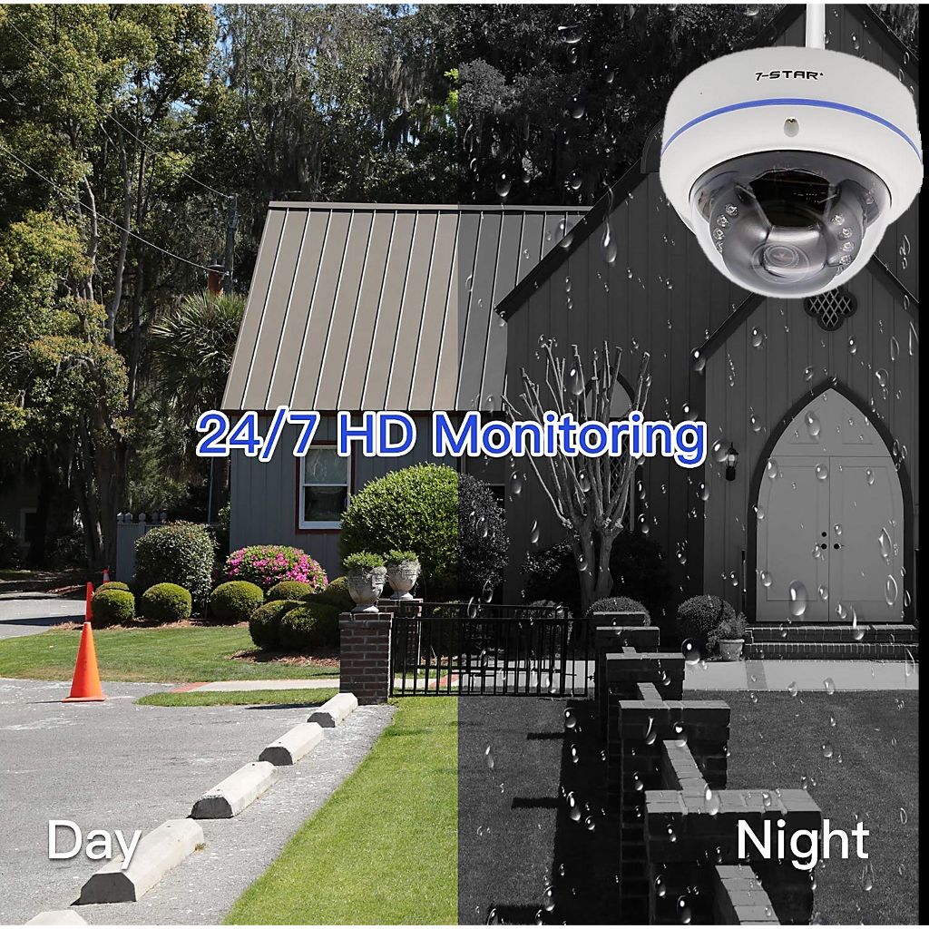 5MP 8CH Wireless NVR Kit | Dome Cam 2.8mm | Mic | NVR5108D-A2