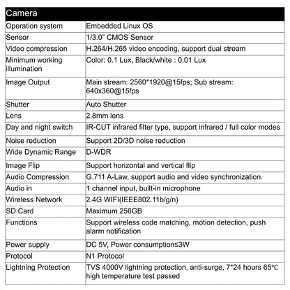 5MP 8CH Wireless NVR Kit | Bullet 2.8mm | 2-Way Audio | NVR5108B-A2