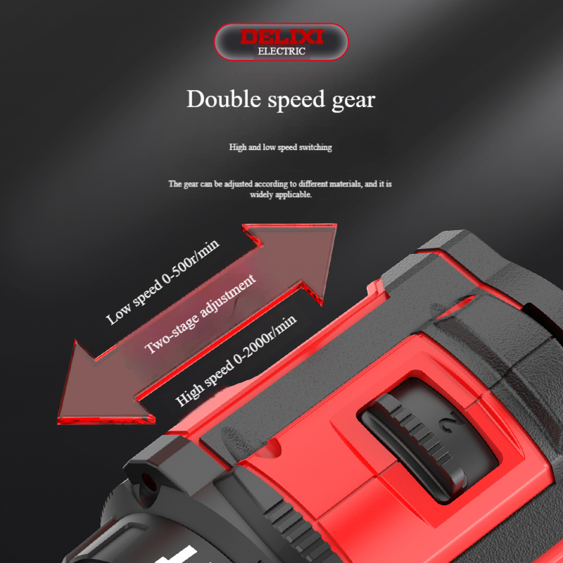 25+3 Dual Speed Cordless Drill with 5.0Ah Battery | 21V | 7STS-DLX-FDR1297