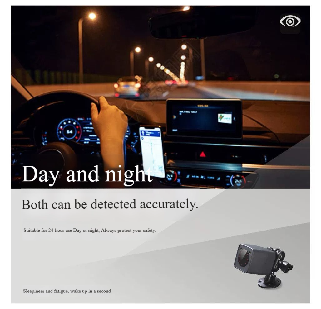 Driver Fatigue Detection System with Warning Sound | SC-DFC199