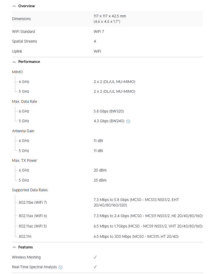 Unifi AirWire High-Performance WiFi 7 client adapter with STR MLO | UBQ-U-AIRWIRE