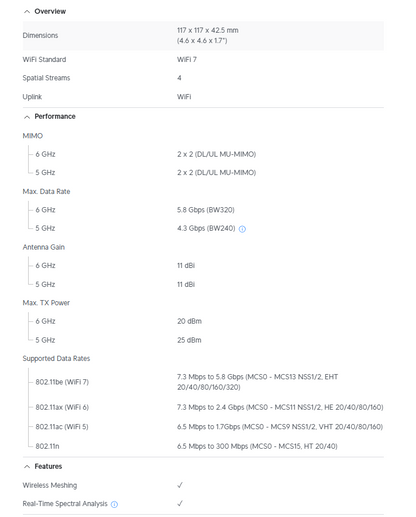 Unifi AirWire High-Performance WiFi 7 client adapter with STR MLO | UBQ-U-AIRWIRE
