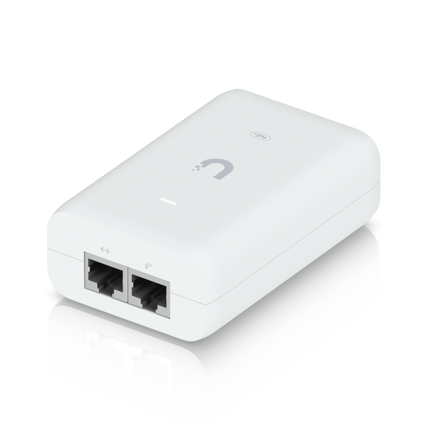 Ubiquiti UniFi U-POE-AT Compact PoE+ Gigabit Power Injector 30W