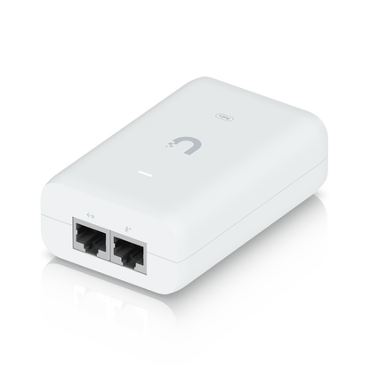 Ubiquiti UniFi U-POE-AT Compact PoE+ Gigabit Power Injector 30W