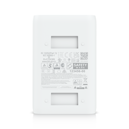 Ubiquiti UniFi U-POE-AT Compact PoE+ Gigabit Power Injector 30W