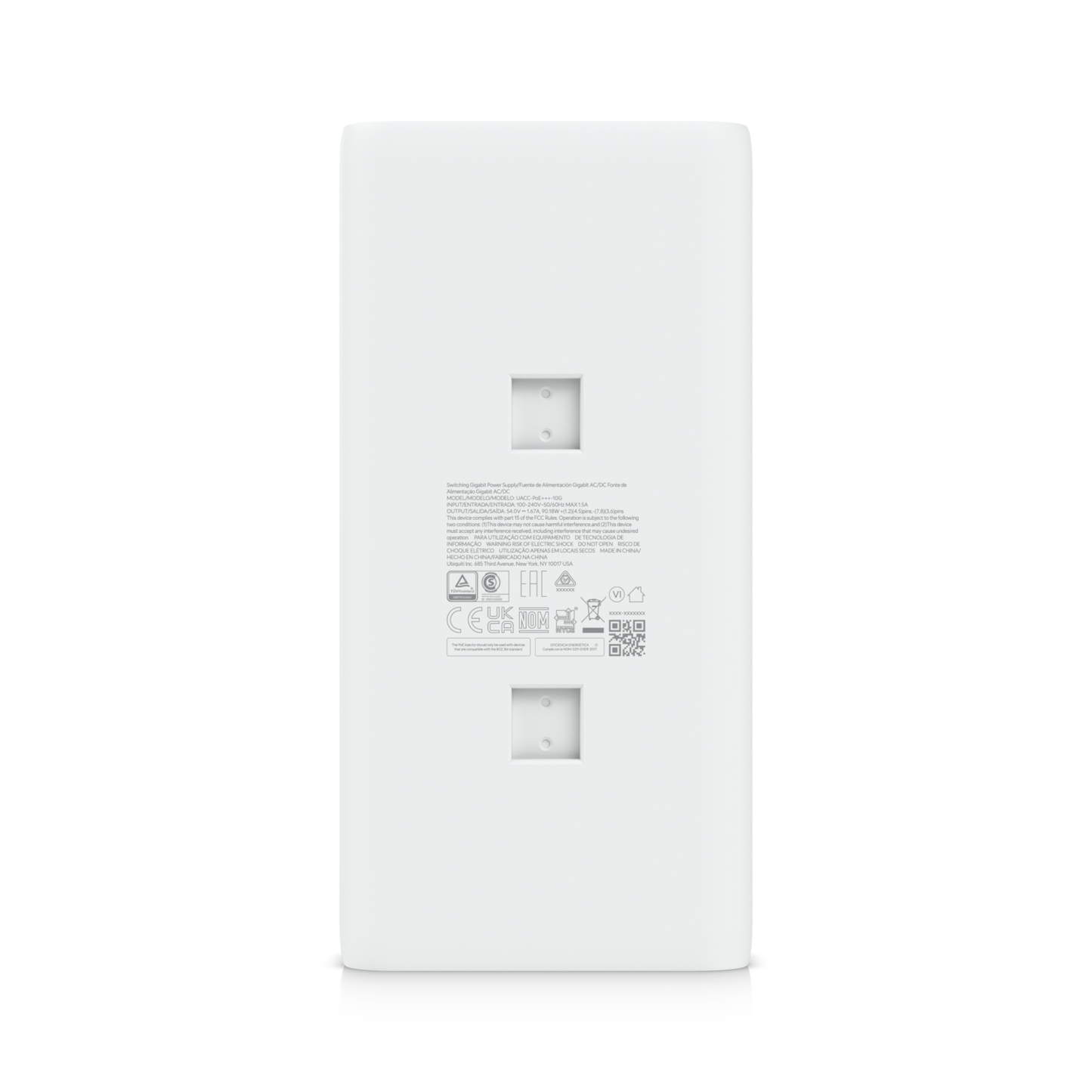 Ubiquiti Unifi 10G PoE+++ Injector Adapter (90W) | UACC-PoE+++-10G