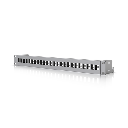 Unifi 24 Port Blank Keystone Patch Panel | UACC-Rack-Panel-Patch-Blank-24