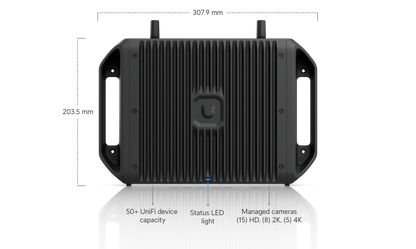Unifi Cloud Gateway Industrial UCG-Industrial with 10GbE and 270W PoE Budget | UBQ-UCG-INDUSTRIAL