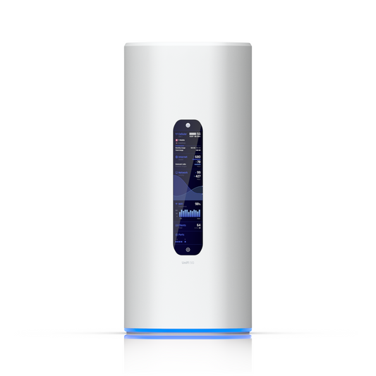 Ubiquiti Dream Router 5G Max (15W) | WiFi 7 All-in-One 5G Cloud Gateway with Multi-WAN & 10G SFP+ | UBQ-UDR-5G-MAX