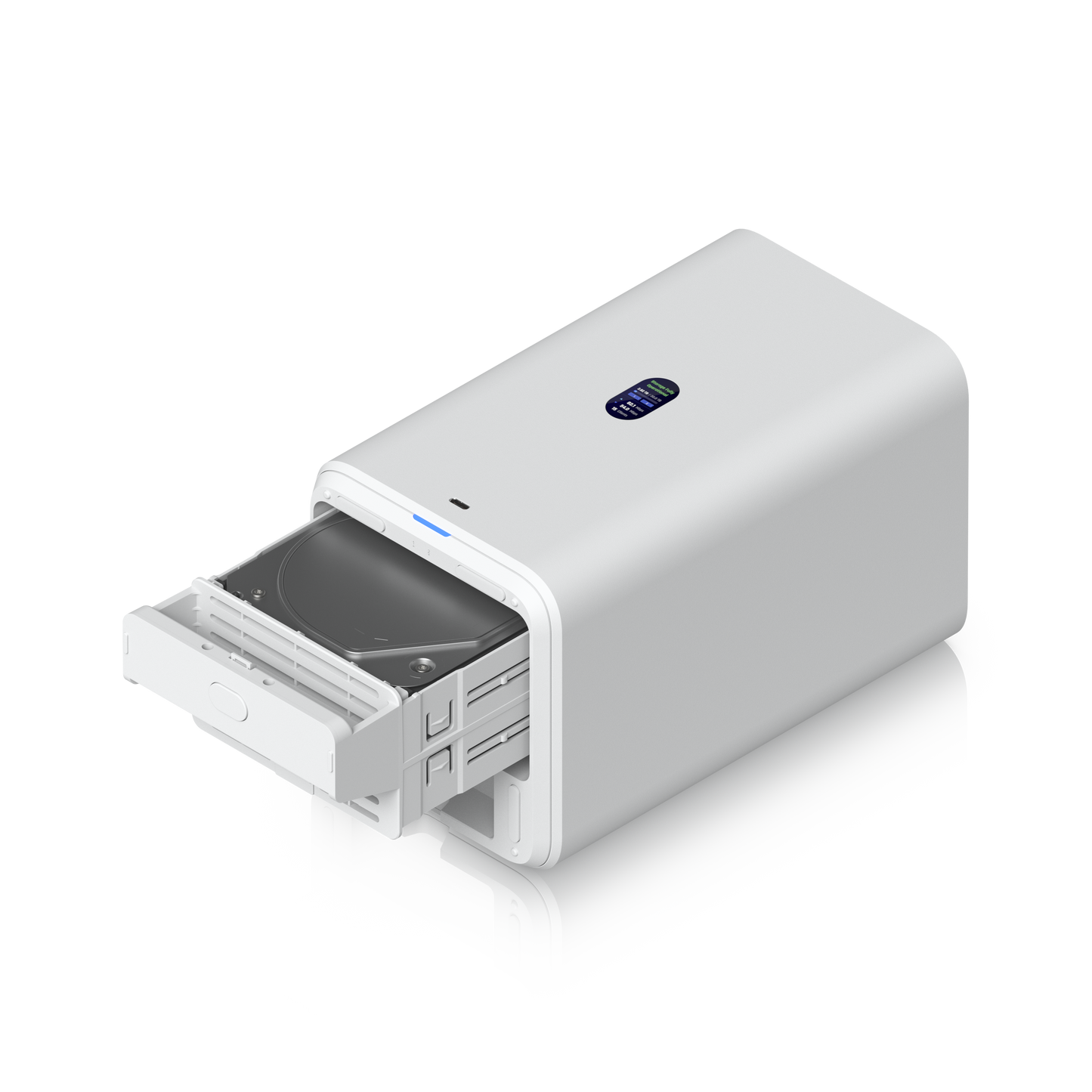 UNAS 2-Bay 2.5GbE USB-C POE++ Tower NAS | White | UNAS-2