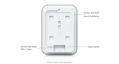 Ubiquiti UniFi Indoor PoE AI Speaker | UBQ-UP-AI-SPEAKER