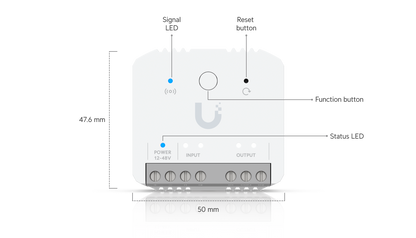 Ubiquiti UniFi USL-Relay | Wireless SuperLink Relay Smart Automation for Gate, Garage Door & Alarm | UBQ-USL-RELAY