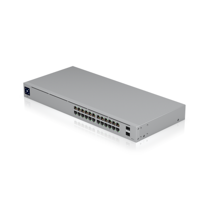 Ubiquiti UniFi USW-24 24 Port Network Switch Compact Managed Layer 2 Switch