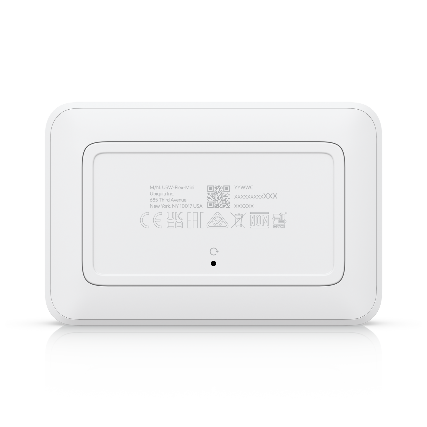 Ubiquiti Networks UniFi USW-Flex-Mini Managed 5-Port Gigabit Switch with USB-C Power Adapter