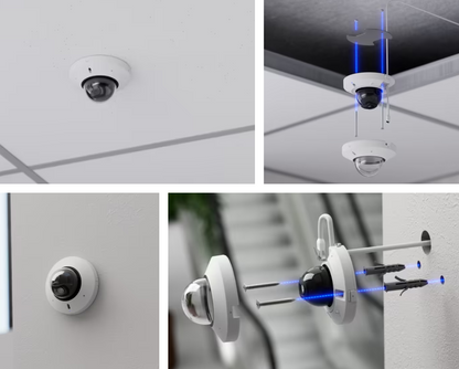 Ubiquiti Unifi G6 Mini Dome UVC-G6-Mini-Dome-W 4K 8MP PoE AI Security Camera