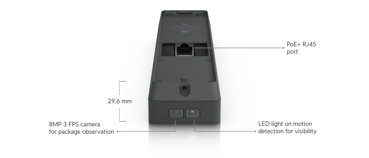 Ubiquiti UniFi G6 Pro Entry with 12MP AI Face Recognition Doorbell Access Reader | UBQ-UVC-G6-PRO-ENTRY